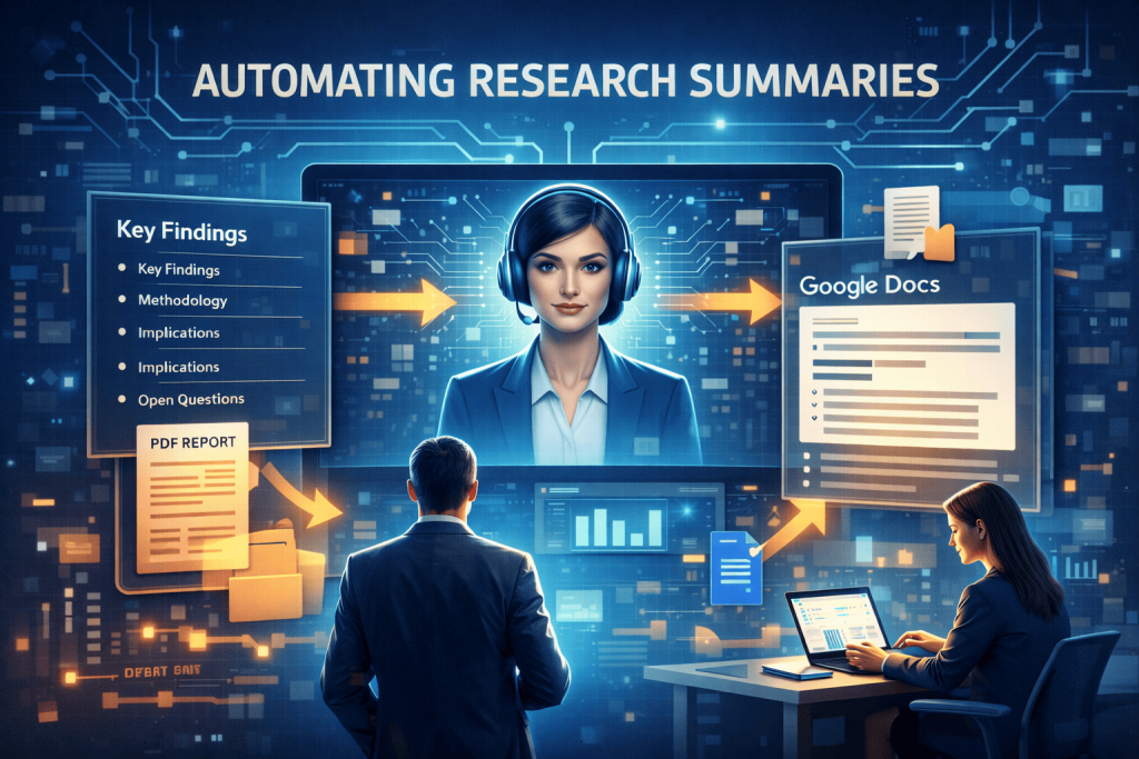 Automating Research Summaries