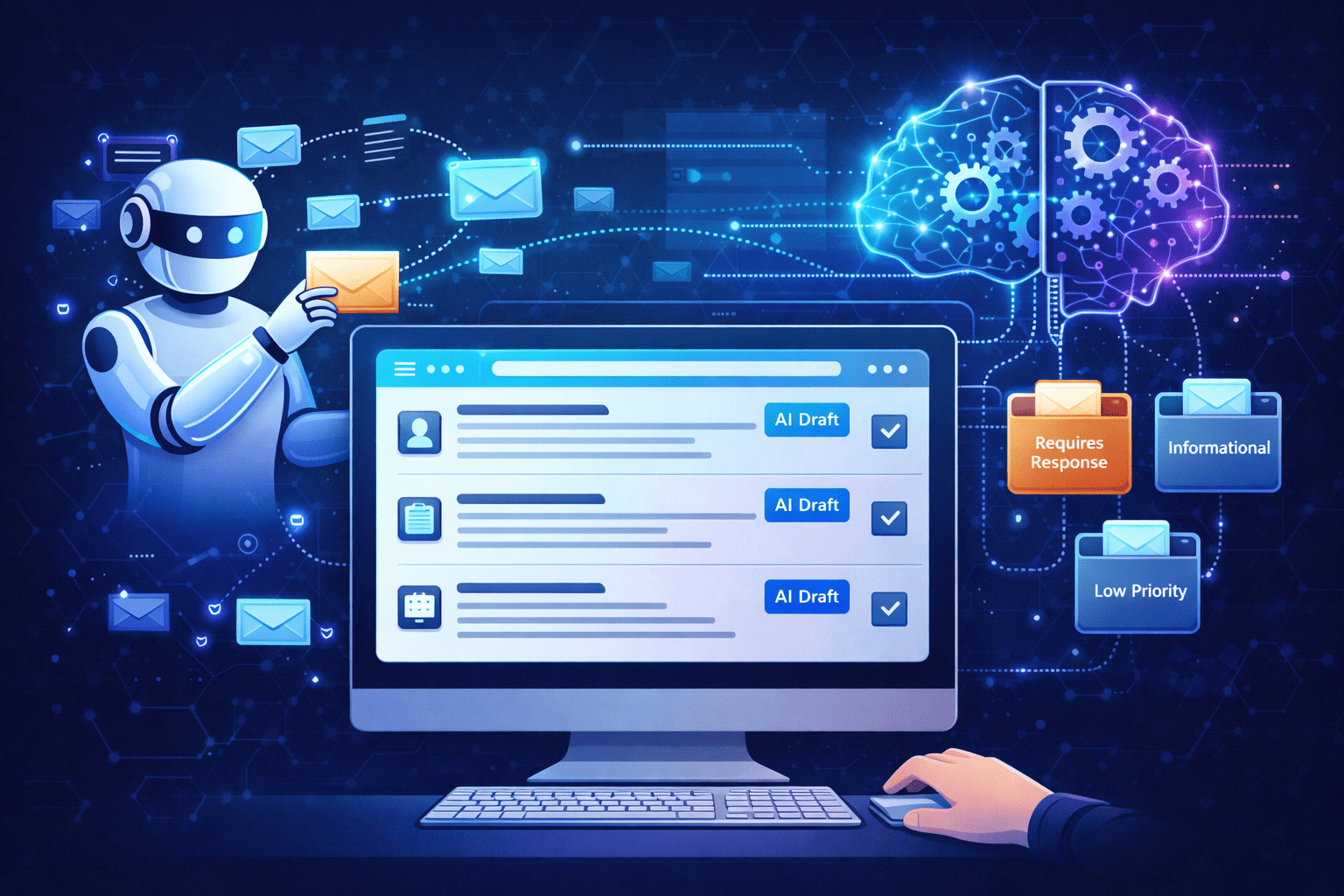 zero-touch email management